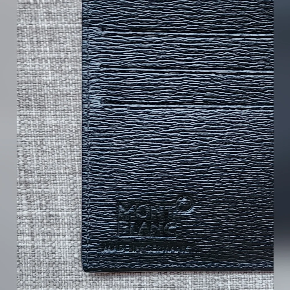 Brand New 100% Authentic 4810 Westside Montblanc 12cc Wallet in Black Leather